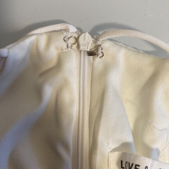 Soft White Sleeveless Max Mini Dress - Size XS - Picture 10 of 13